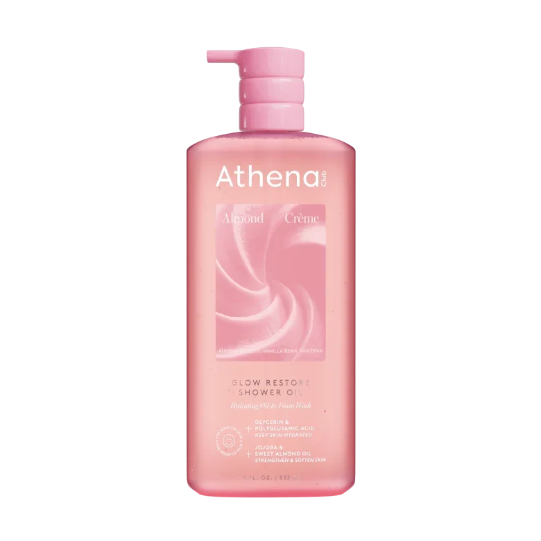 Glow Restore Shower Oil - Almond Creme Modern Keepsake