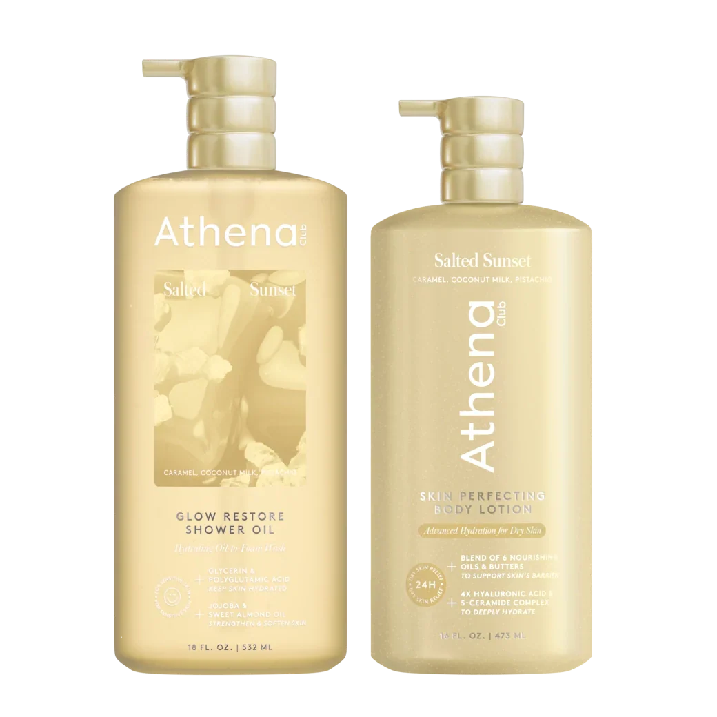 Shower Oil & Lotion Duo - Duo Salted Modern Keepsake