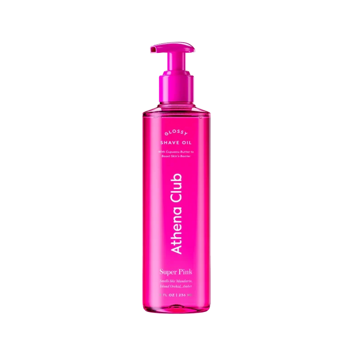 Glossy Shave Oil - Glossy Pink Modern Keepsake Glossy Pink Modern Keepsake