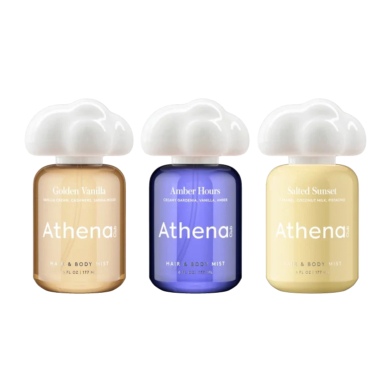 Hair & Body Mist Trio - Trio Amber Modern Keepsake
