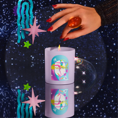 Cosmic Light Candle - Light Candle Modern Keepsake