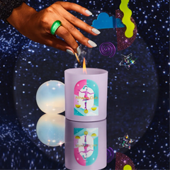 Cosmic Light Candle - Light Candle Modern Keepsake