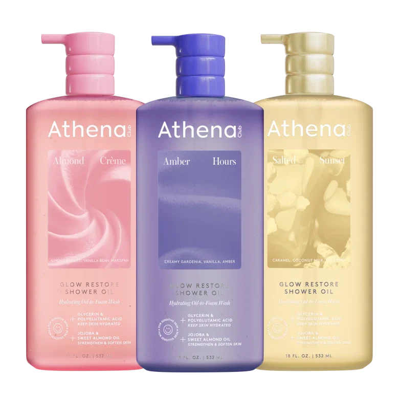 Glow Restore Shower Oil Trio - Oil Trio Modern Keepsake
